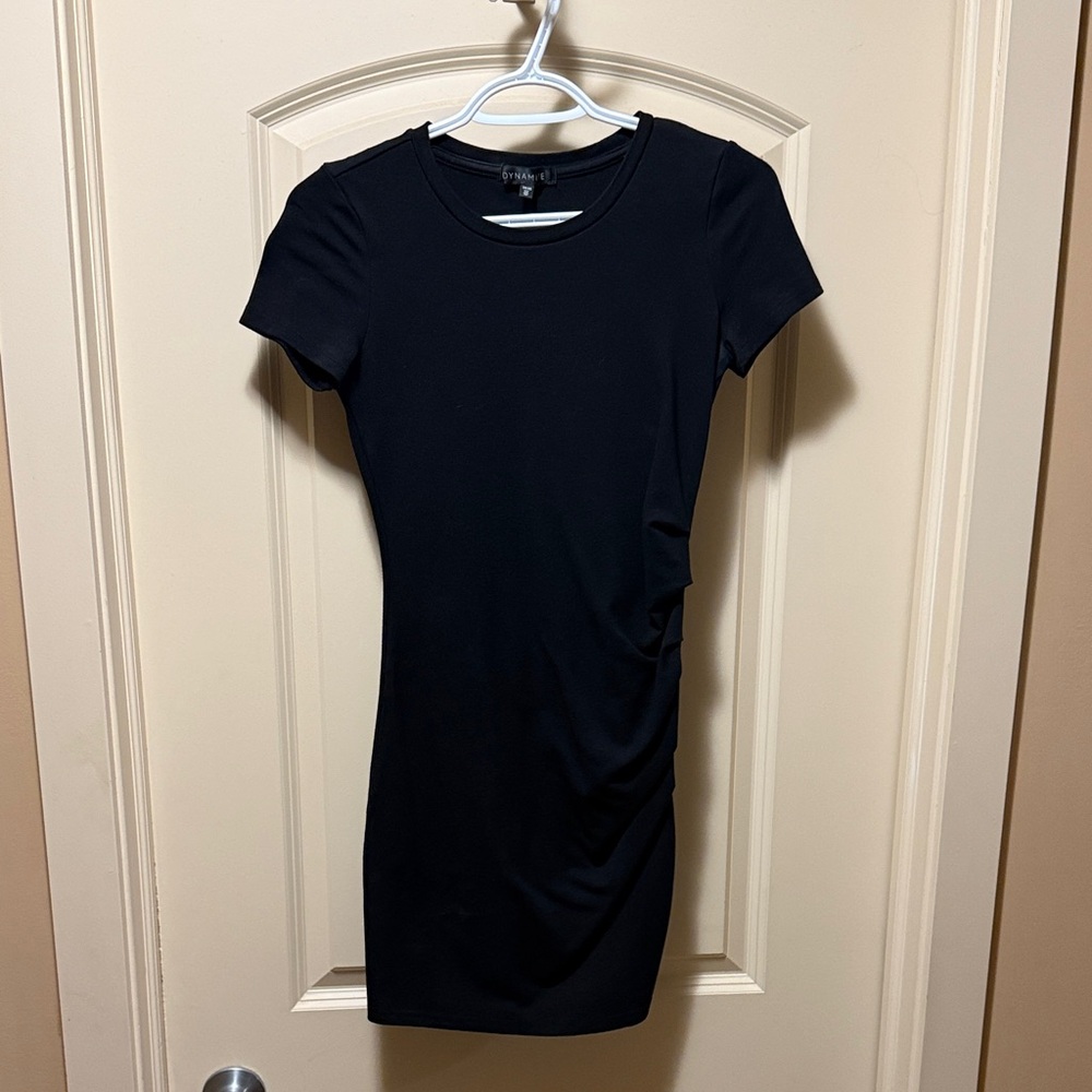 Dynamite Elegant Black Mini Dress